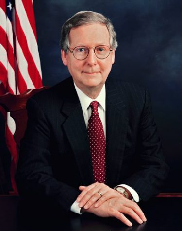 (Credit: U.S. Congress) Mitch McConnell (R-Ky), United States Senate Majority Leader, has led the movement opposing any SCOTUS nominations by the sitting President. 