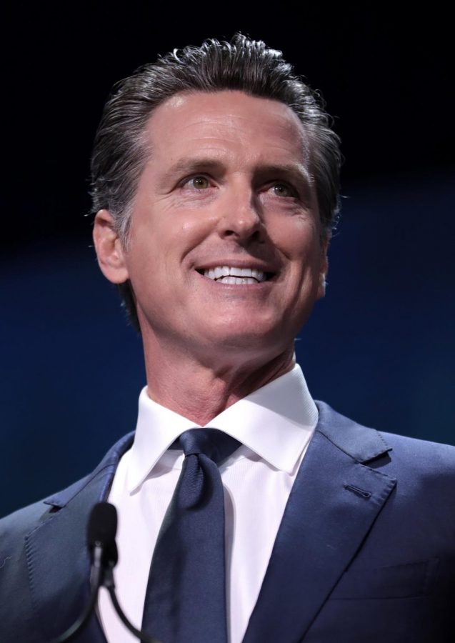 Courtesy+of+Gage+Skidmore.+Newsom+wins+the+election+by+a+large+margin.+