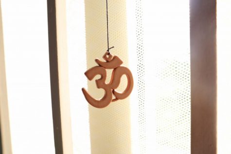 Om symbol that was turned into an earring for aesthetics. Courtesy of Kishore Kumar.