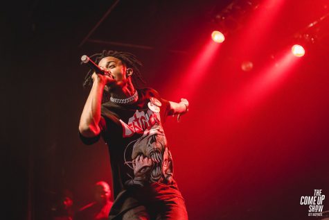 Courtesy: The Come Up Show. 
Playboi Carti is an alternative rapper whose eccentric rapping style confuses many. 