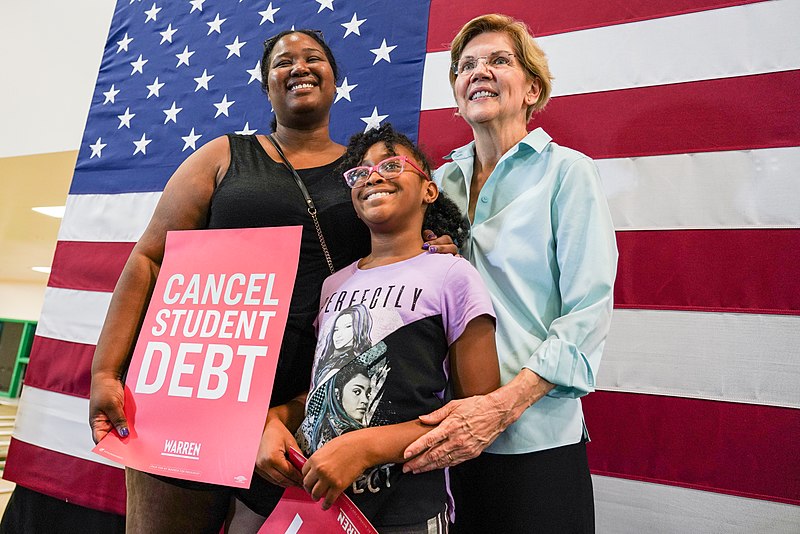 Courtesy of Elizabeth Warren. Student debt is a rising issue, causing higher education to be more difficult to pursue. 