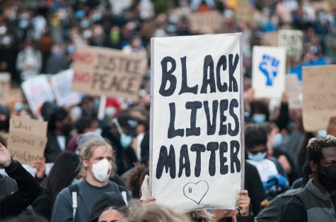 Black Lives Matter protest at Sheffield - Courtesy of Tim Dennell