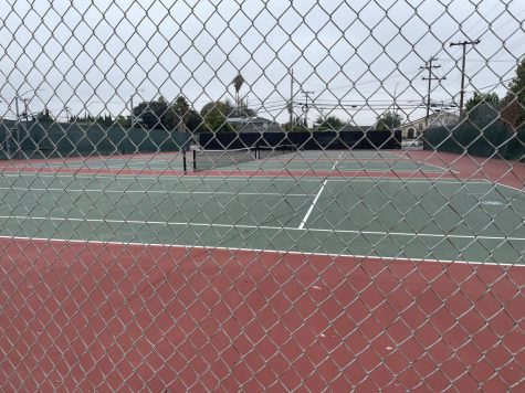 Tennis courts at Wilcox are shut down.

Courtesy of Michelle Nguyen.
