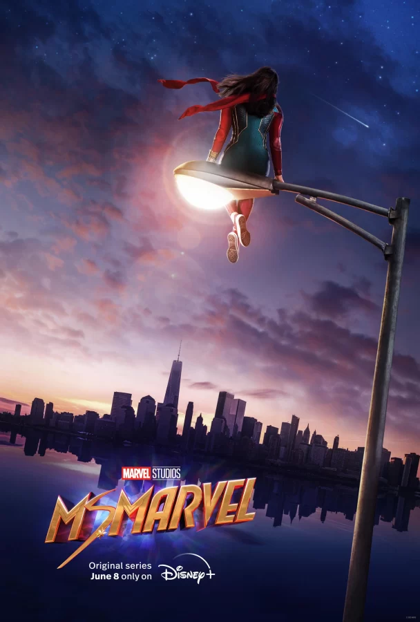 The+series+poster+for+Ms.+Marvel.+%0A%0ACourtesy+of+Marvel+Studios.