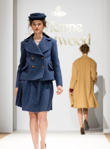 Models feature Vivienne Westwoods collection on the runway - Courtesy of Christian Leitner