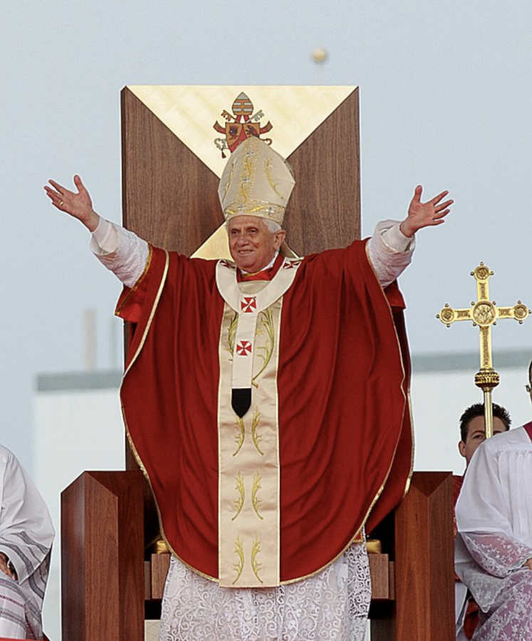 Pope Benedict. Courtesy of Stella Maris