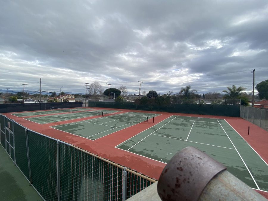The need to repair the tennis court and surrounding areas is made clear upon observation. 

Courtesy of Yusuf Perwez 
