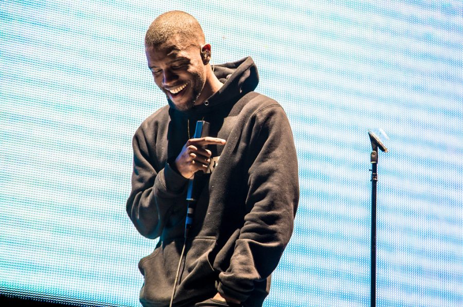 Frank Ocean performing at the Pemberton Music Festival. Courtesy of Andy Holmes.