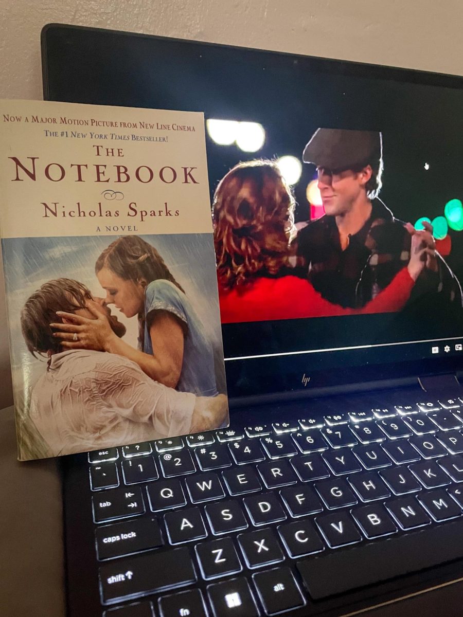The Notebook book and movie. Courtesy of Michelle Nguyen.