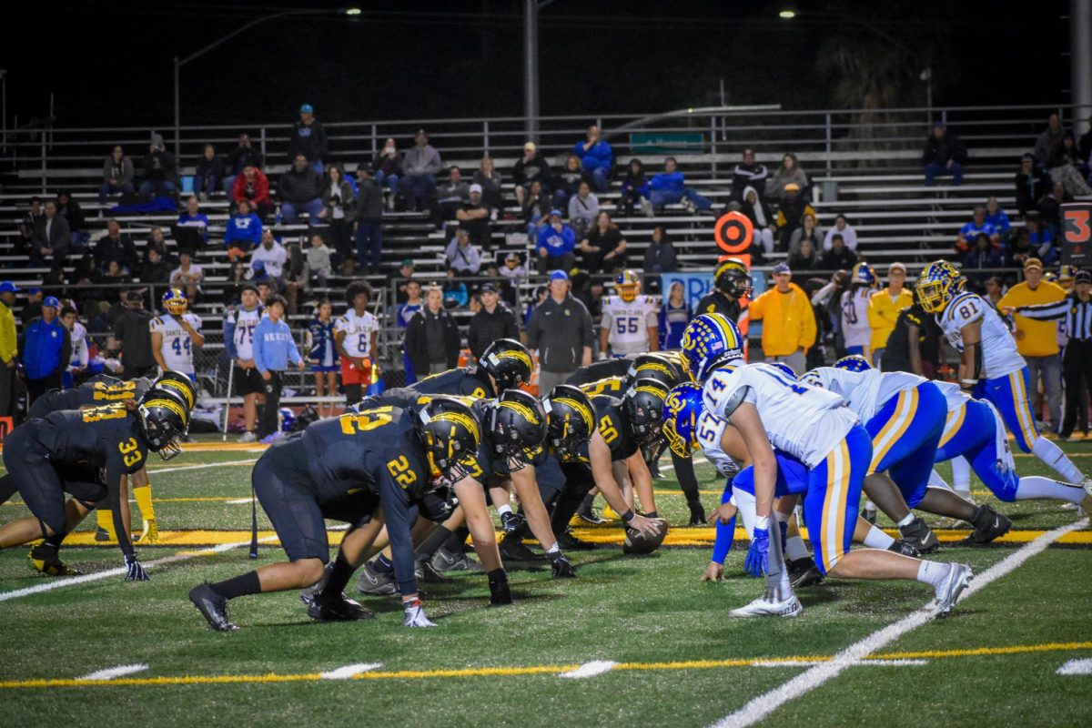 The Chargers hosted their cross-town rival Santa Clara Bruins, coming out with a dominant 60-14 victory.