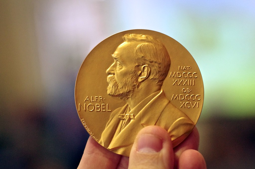 The Nobel Prize is awarded annually to those who have conferred the greatest benefit on mankind. 