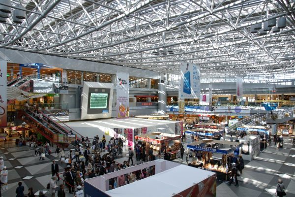 Millions of flyers travel through Chitose Airport each year.