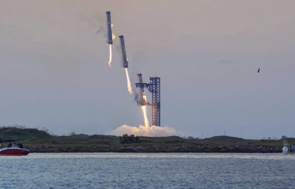 SpaceX launches its fifth trial of booster catching