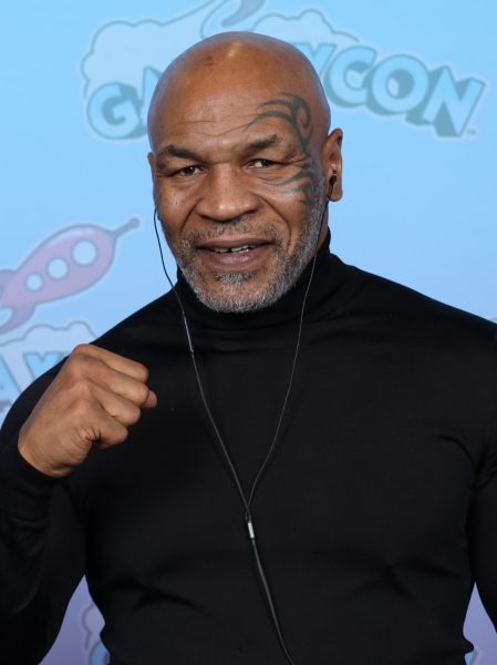 Mike Tyson at GalaxyCon Columbus in 2023