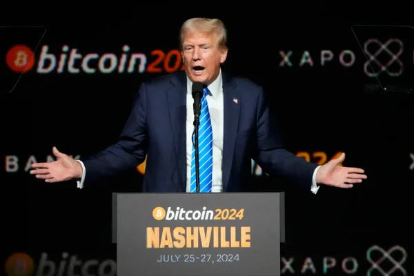 Donald Trump at the 2024 Bitcoin