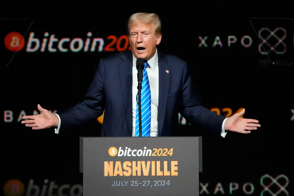 Donald Trump at the 2024 Bitcoin