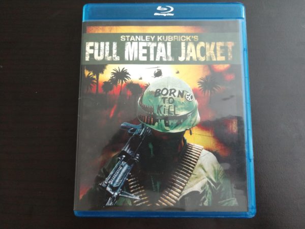 Photo of Full Metal Jacket Blu-ray disc.