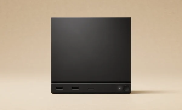 Front view of Steam Machine.