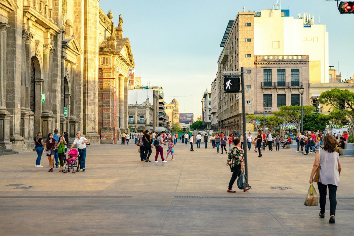 A photo of Guadalajara, one of the cities that faced a spike in gang violence.  