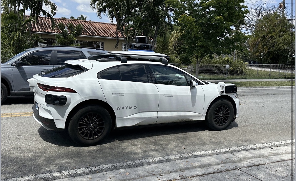 Image of a Waymo car.